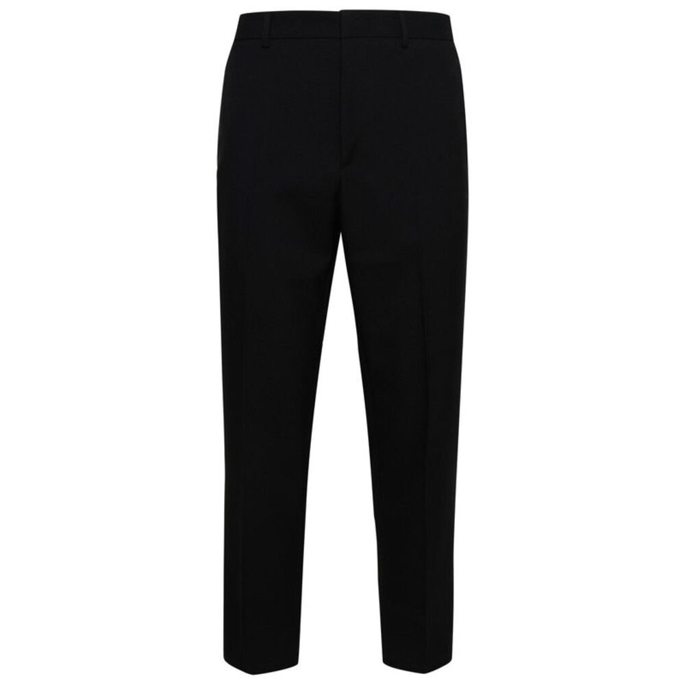Jil Sander Black Polyester Pants Men